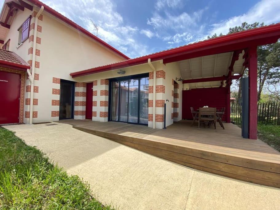 Maison Typee Arcachonnaise Avec Piscine Commune Ла-Тест-де-Бюш Екстер'єр фото