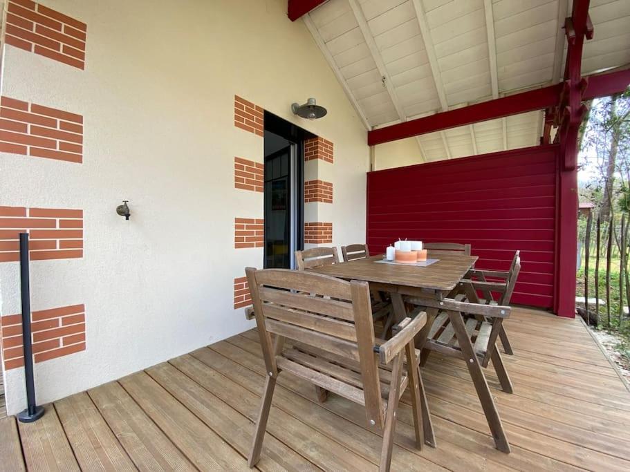 Maison Typee Arcachonnaise Avec Piscine Commune Ла-Тест-де-Бюш Екстер'єр фото